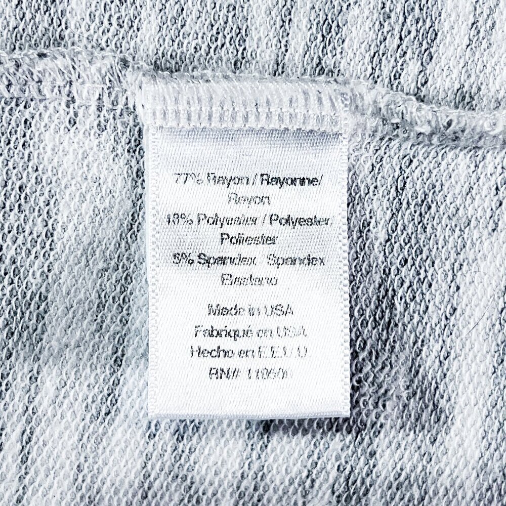 Ink Love and Peace Long Sleeve Maternity Sweatshirt | Heathered White | Medium - Picture 11 of 12